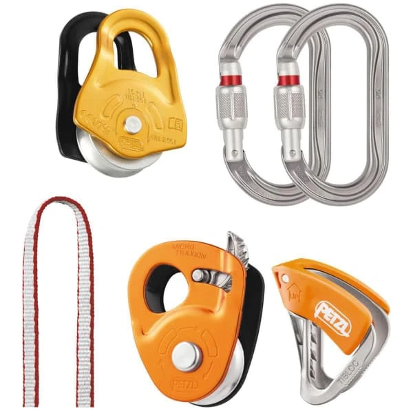 PETZL KIT SECOURS CREVASSE 23 1 PETZL KIT SECOURS CREVASSE 23